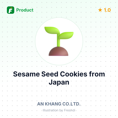Sesame Seed Cookies – summary card, no photo uploaded yet