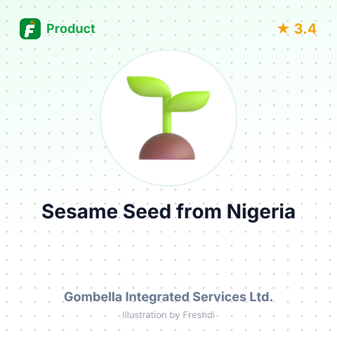 Sesame Seed – summary card, no photo uploaded yet
