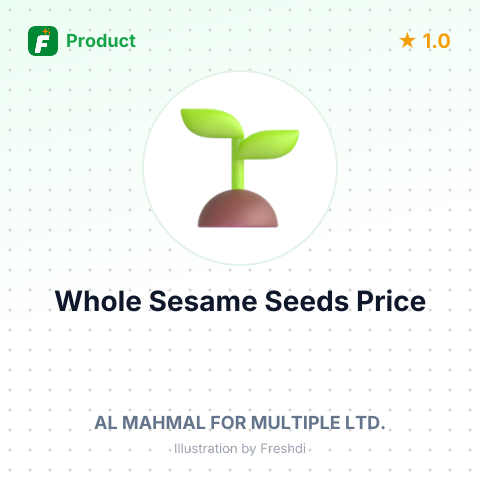 Sesame Seeds, Whole – product summary card, no photo uploaded yet