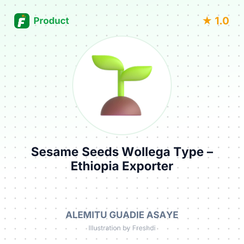 Sesame Seeds Wollega Type – summary card, no photo uploaded yet