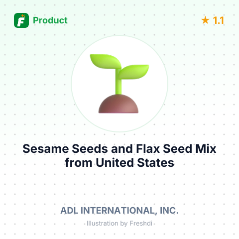 Sesame Seeds and Flax Seed Mix – summary card, no photo uploaded yet