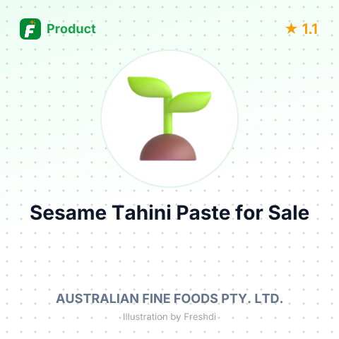 Sesame Tahini Paste – summary card, no photo uploaded yet