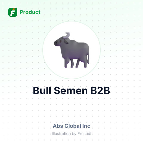 Sexed Female Holstein Bull Semen – summary card, no photo uploaded yet