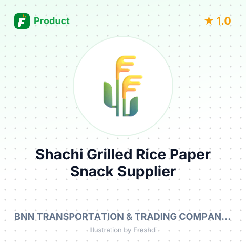 Shachi Grilled Rice Paper Snack – summary card, no photo uploaded yet