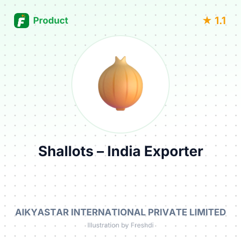 Shallots (Red Onion) – product summary card, no photo uploaded yet