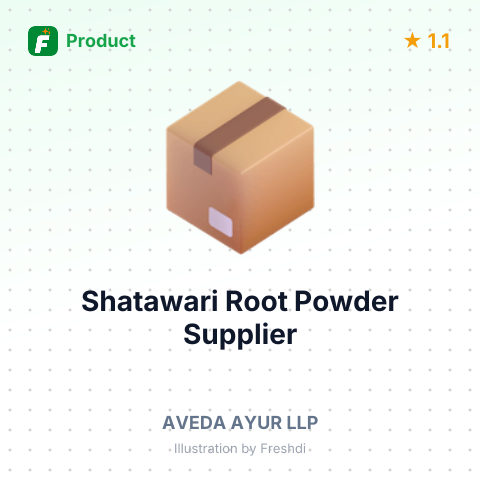 Shatawari Root Powder – summary card, no photo uploaded yet