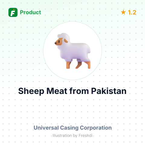 Sheep Meat – summary card, no photo uploaded yet