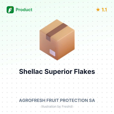 Shellac Superior Flakes – summary card, no photo uploaded yet