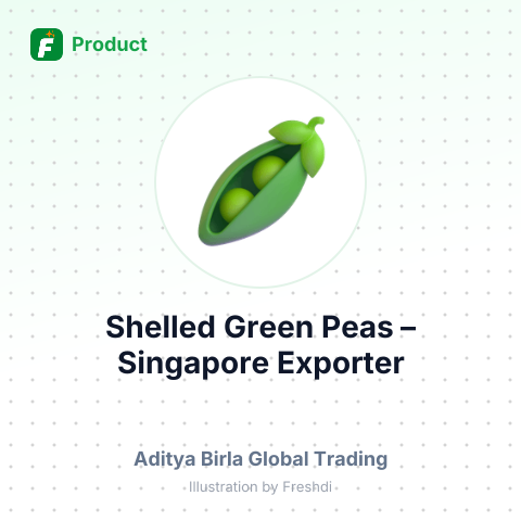 Shelled Green Peas – summary card, no photo uploaded yet