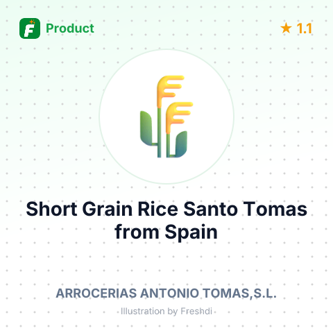 Short Grain Rice Santo Tomas – summary card, no photo uploaded yet
