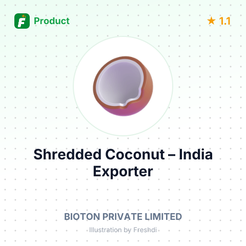 Shredded Coconut (Hand Grated) – summary card, no photo uploaded yet