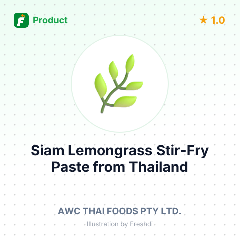 Siam Lemongrass Stir-Fry Paste – summary card, no photo uploaded yet