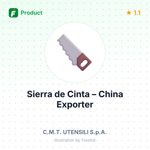 Sierra de Cinta (Band Saw) – summary card, no photo uploaded yet
