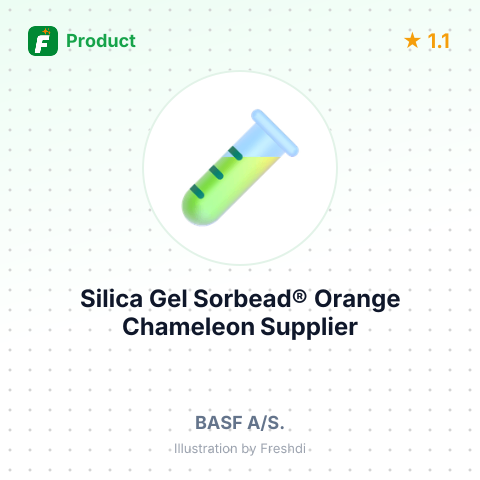 Silica Gel Sorbead® Orange Chameleon – summary card, no photo uploaded yet