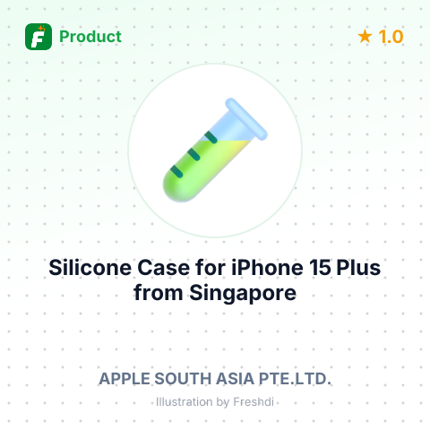 Silicone Case for iPhone 15 Plus – summary card, no photo uploaded yet