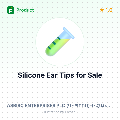 Silicone Ear Tips for Apple AirPods - Medium Size – summary card, no photo uploaded yet