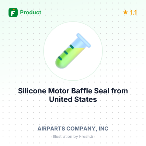Silicone Motor Baffle Seal – summary card, no photo uploaded yet