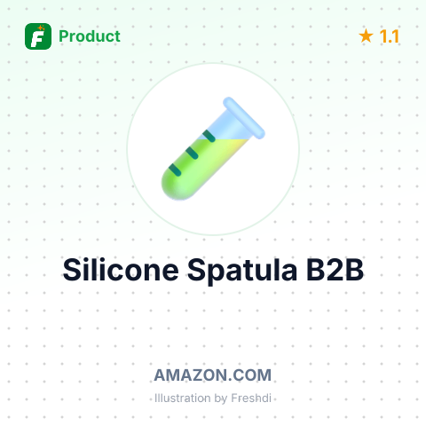 Silicone Spatula with Bamboo Handle – summary card, no photo uploaded yet