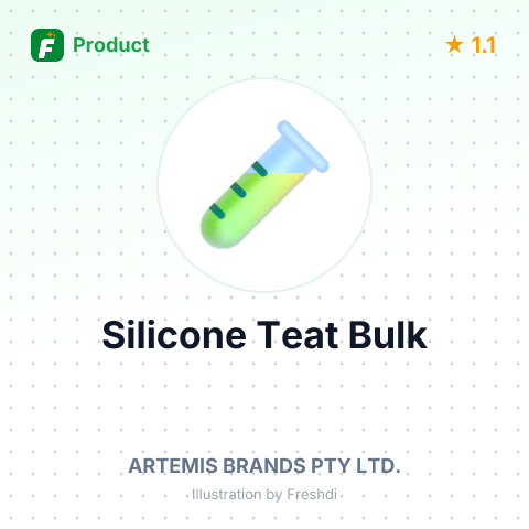Silicone Teat for Baby Bottles – summary card, no photo uploaded yet