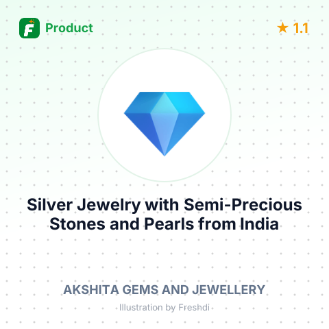 Silver Jewelry with Semi-Precious Stones and Pearls – summary card, no photo uploaded yet