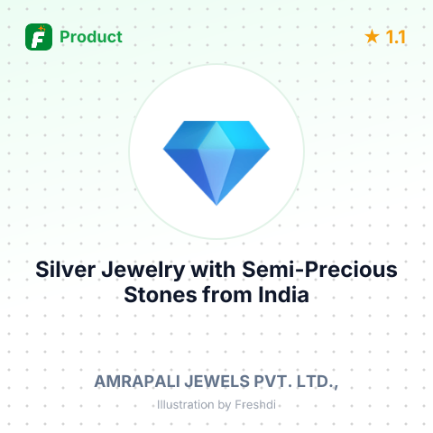 Silver Jewelry with Semi-Precious Stones – summary card, no photo uploaded yet