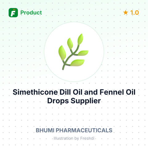 Simethicone, Dill Oil, and Fennel Oil Drops – summary card, no photo uploaded yet