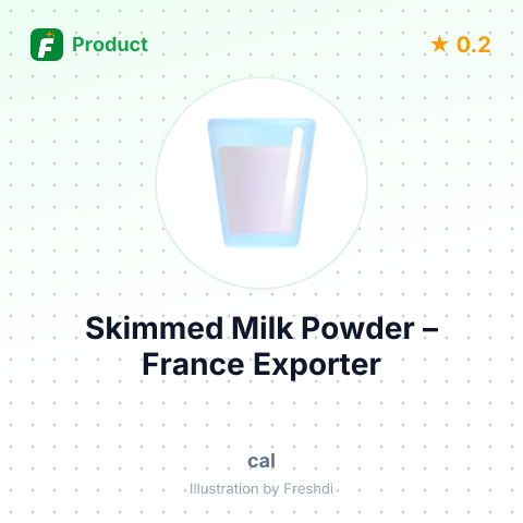 Skimmed Milk Powder – summary card, no photo uploaded yet