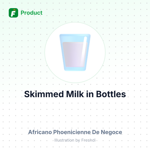 Skimmed Milk in Bottles – summary card, no photo uploaded yet