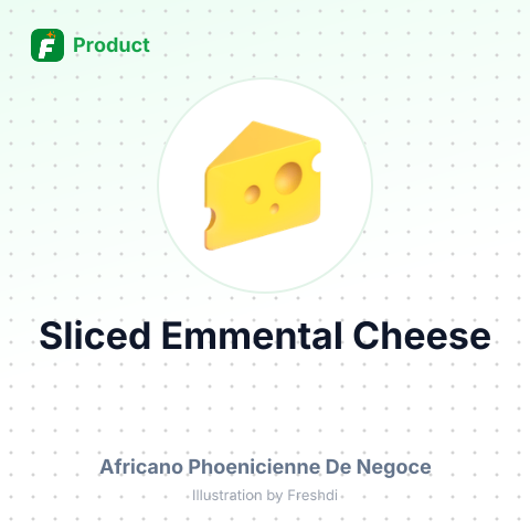 Sliced Emmental Cheese – summary card, no photo uploaded yet