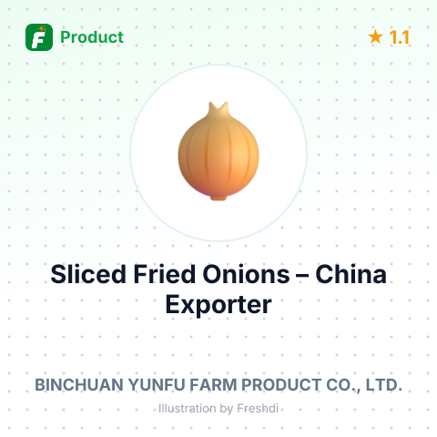Sliced Fried Onions – summary card, no photo uploaded yet