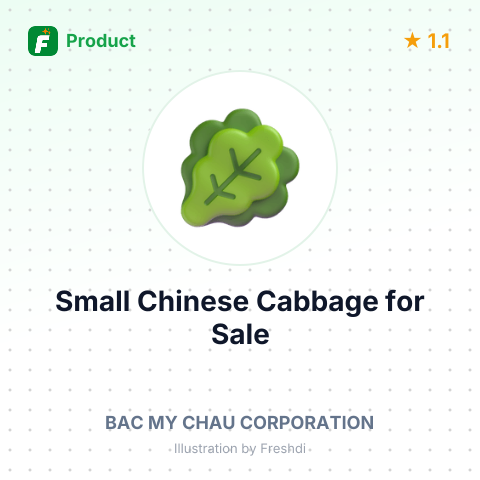Small Chinese Cabbage – summary card, no photo uploaded yet