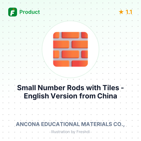 Small Number Rods with Tiles - English Version – summary card, no photo uploaded yet