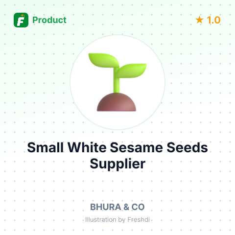 Small White Sesame Seeds – summary card, no photo uploaded yet