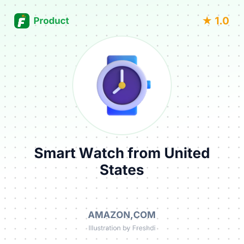 Smart Watch – summary card, no photo uploaded yet