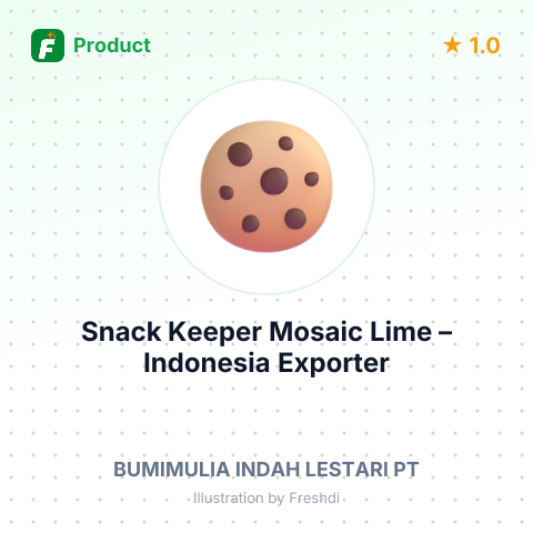 Snack Keeper Mosaic Lime – summary card, no photo uploaded yet