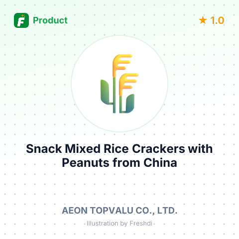 Snack Mixed Rice Crackers with Peanuts – summary card, no photo uploaded yet