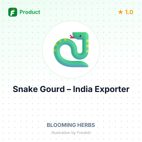 Snake Gourd – summary card, no photo uploaded yet