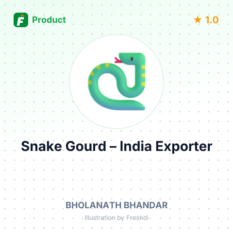 Snake Gourd – summary card, no photo uploaded yet