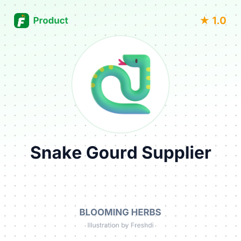 Snake Gourd – summary card, no photo uploaded yet