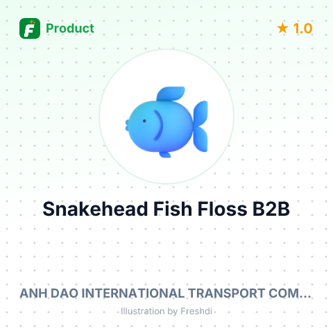 Snakehead Fish Floss – summary card, no photo uploaded yet