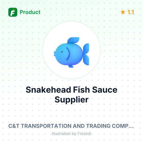 Snakehead Fish Sauce – summary card, no photo uploaded yet