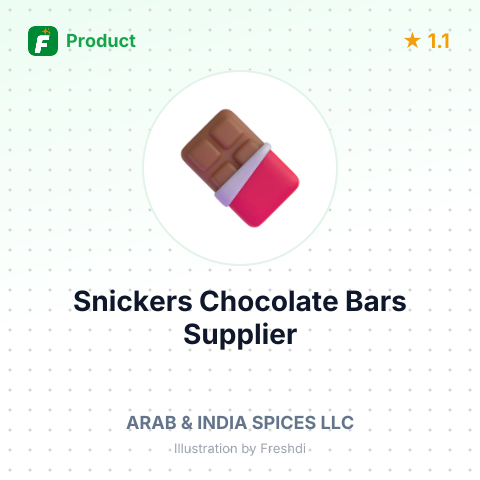 Snickers Chocolate Bars – summary card, no photo uploaded yet