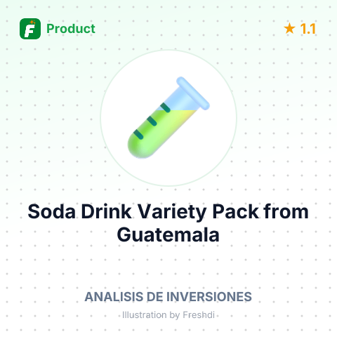 Soda Drink Variety Pack – summary card, no photo uploaded yet