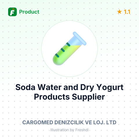 Soda Water and Dry Yogurt Products – summary card, no photo uploaded yet