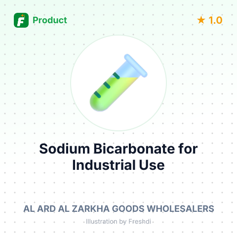 Sodium Bicarbonate for Industrial Use – summary card, no photo uploaded yet