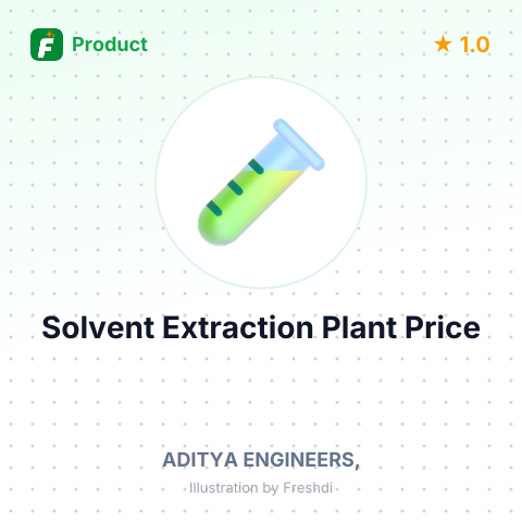 Solvent Extraction Plant for Rice Bran Oil Production – summary card, no photo uploaded yet