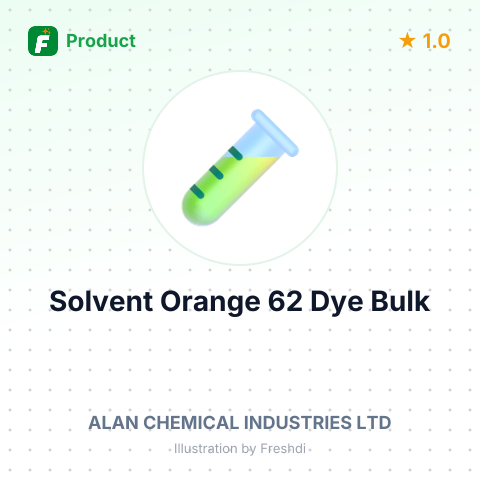 Solvent Orange 62 Dye for Paint Industry – summary card, no photo uploaded yet