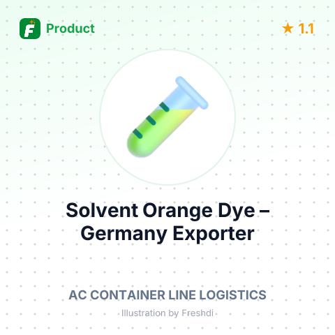 Solvent Orange Dye – summary card, no photo uploaded yet
