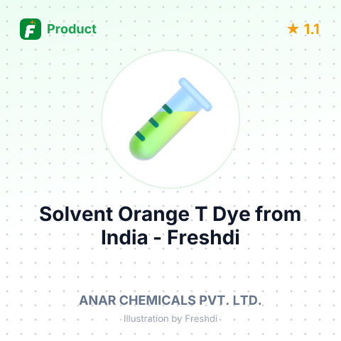 Solvent Orange T Dye – summary card, no photo uploaded yet