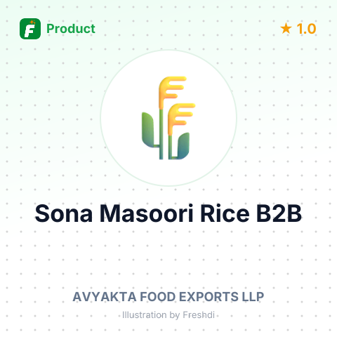 Sona Masoori Raw Rice – summary card, no photo uploaded yet